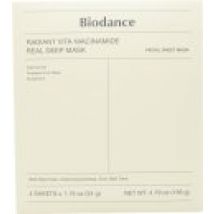 Biodance Radiant Vita Niacinamide Real Deep Sheet Mask 4 x 34g