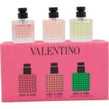 Valentino Born in Roma Miniature Gift Set  - Born in Roma EDP 6ml + Coral Fantasy EDP 6ml + Green Stravaganza EDP 6ml