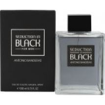 Antonio Banderas Seduction In Black Eau de Toilette 200ml Spray