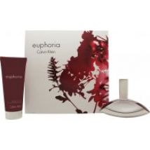 Calvin Klein Euphoria Lahjasetti 50ml EDP + 100ml Vartalovoide
