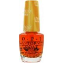 OPI Sheer Tints Top Coat 15ml - I'm Never Amberrassed NTS01