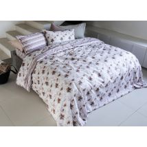 Trapunta Letto Doubleface Modello Les Uniques Dis. 2510 - 1 Piazza e Mezza - Rosa 138