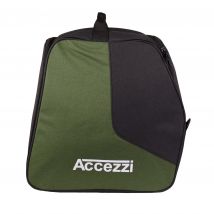 Accezzi schuh- und helmtasche, dunkelgrün