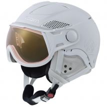 Cairn Helios Evolight NXT, Skihelm mit Visier, weiß
