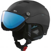 Cairn Spectral Visor Magnet 2 IUM, Skihelm mit Visier, blackazure