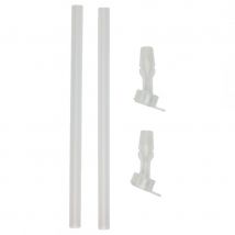 Camelbak Thrive Bite Valve And Straw 2PK, Clear, klar