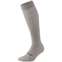 CEP Flight Socks Tall, Laufsocken, Damen, hellgrau