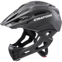 Cratoni C-Maniac, Fahrradhelm, schwarz