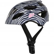 Crazy Safety Cool Stribes, Fahrradhelm, Junior, braun