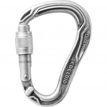 Edelrid HMS Bulletproof Screw Eco Karabiner, Unisex, Silber