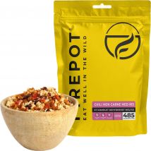 Firepot Chili non Carne mit Reis, gefriergetrocknete Nahrung, Reg