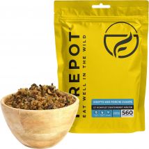 Firepot Risotto mit Steinpilzen, gefriergetrocknete Nahrung, Reg