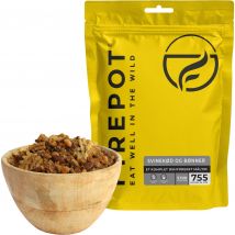 Firepot Schweinefleisch und Bohnen, gefriergetrocknete Nahrung, XL