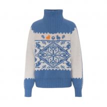 Kari Traa Saga Knit, Pullover, Damen, blau