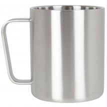 Lifeventure Campingbecher, Edelstahl, Unisex, Silber