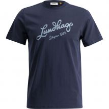 Lundhags Järpen Logo T-shirt, T-Shirt, Herren, Navy