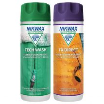 Nikwax Tech Wash + TX Direct Wash-In, 2x300ml