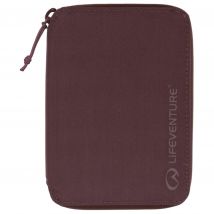 RFID Mini Travel Wallet, Recycelt, Damen, Pflaumenrot