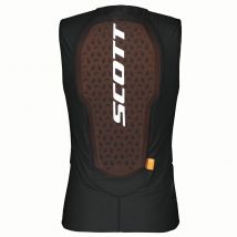 Scott Airflow Vest, rygskjold, Herren, schwarz