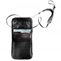 Tatonka Skin Folded Neck Pouch, Geldkatze, schwarz