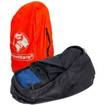 TravelSafe Regen-/Flugabdeckung L, schwarz