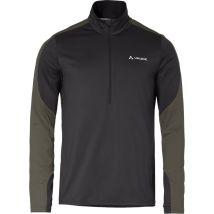 Vaude Men's Livigno Halfzip II, Zwischenschicht, schwarz/grün