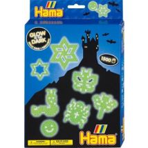 Hama 3414 - Geschenkpackung: Leuchtmotive, 3 Stiftplatten mit ca. 1500 Leuchtperlen