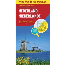 Netherlands Marco Polo MapNederland / Netherland / Pays-Bas