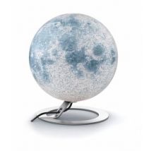 National Geographic The Moon Leuchtglobus, Metallfuß aus Aluminium / Räthgloben