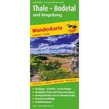 PUBLICPRESS Wanderkarte Thale - Bodetal und Umgebung