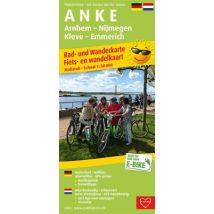 PublicPress Rad- und Wanderkarte A N K E, Arnhem - Nijmegen - Kleve - Emmerich