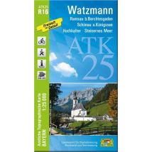 Amtliche Topographische Karte Bayern Watzmann