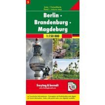 Freytag & Berndt Auto + Freizeitkarte Berlin - Brandenburg - Magdeburg, 1:150.000