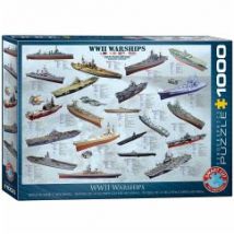 Eurographics 6000-0133 - Kriegsschiffe des 2. Weltkriegs , Puzzle, 1.000 Teile