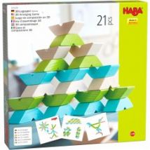 HABA 305458 - 3D- Legespiel Varius, 21 Steine