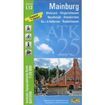 Amtliche Topographische Karte Bayern Mainburg