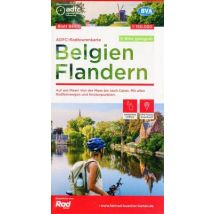 ADFC-Radtourenkarte BEL 1 Belgien Flandern,1:150.000, reiß- und wetterfest, GPS-Tracks Download - E-Bike geeignet
