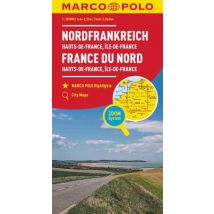 Northern France Marco Polo Map