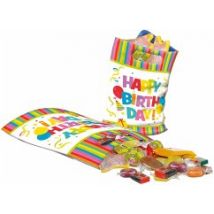 Susy Card 40012353 - Partytüten Happy Birthday, 6er Packung