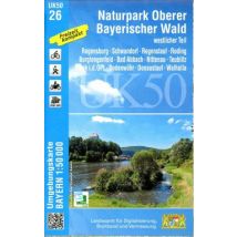 UK50-26 Naturpark Oberer Bayerischer Wald - westlicher Teil