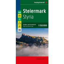 Steiermark, Straßen- und Freizeitkarte 1:150.000, freytag & berndt