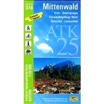 ATK25-S10 Mittenwald (Amtliche Topographische Karte 1:25000)