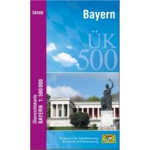 ÜK500 Amtliche Übersichtskarte von Bayern 1:500000 / ÜK500 Übersichtskarte von Bayern 1:500000