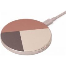 Native Union Drop 10W Wireless Charging Pad Marquetry Rose