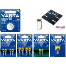 Varta Sales Drive Longlife Power Set inkl. Beurer Diagnose Waage