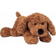 Teddy Hermann 91974 - Schlenkerhund braun, Hund-Plüschtier, 28 cm
