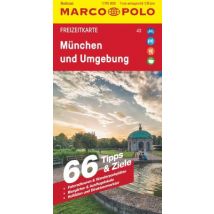 MARCO POLO Freizeitkarte 43 München und Umgebung 1:110.000
