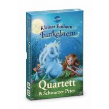 Kleines Einhorn Funkelstern. Quartett & Schwarzer Peter