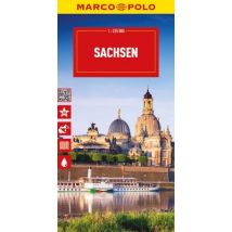 MARCO POLO Reisekarte Deutschland 09 Sachsen 1:225.000