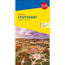 Falk Cityplan Stuttgart 1:21.000